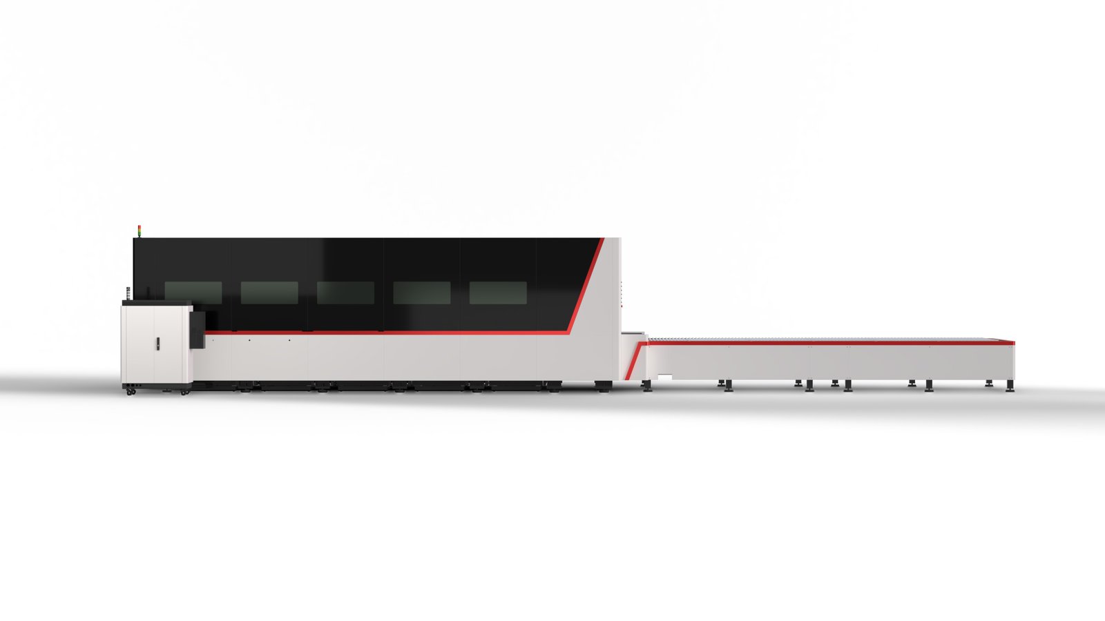 Enclose Type CNC Fiber Laser Machine View 3