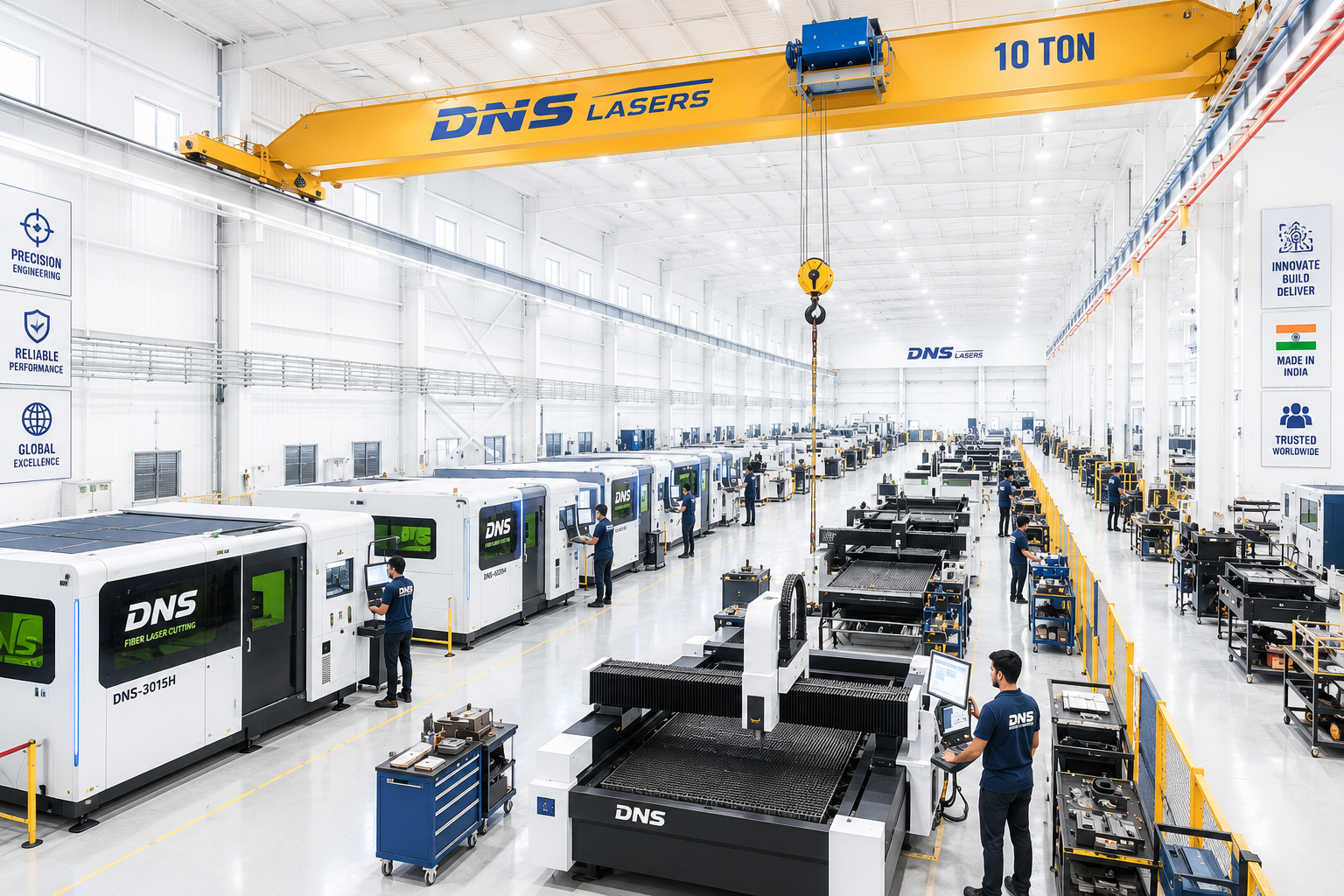 DNS Lasers Manufacturing Facility